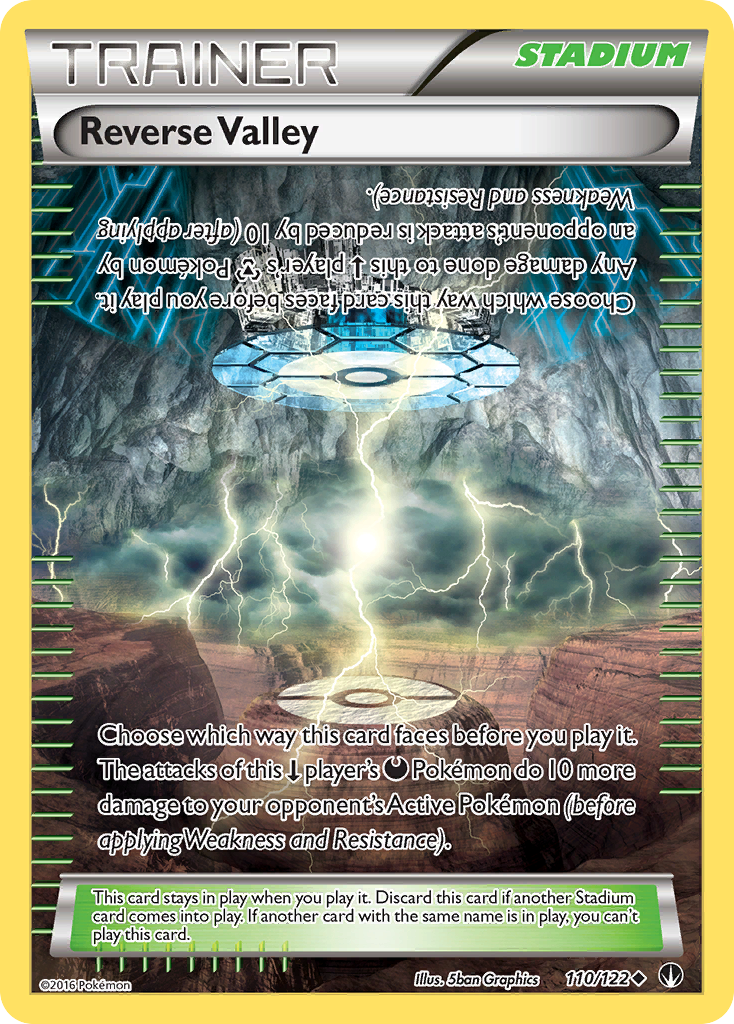 Reverse Valley (110/122) [XY: BREAKpoint] - Destination Retro