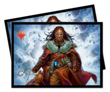 Commander 2019 V3 Standard Deck Protector sleeves 100ct for Magic: The Gathering - Destination Retro