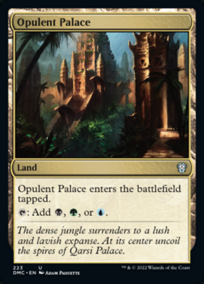 Opulent Palace [Dominaria United Commander] - Destination Retro
