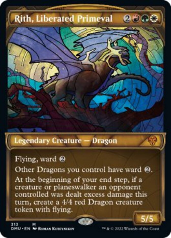 Rith, Liberated Primeval (Showcase) [Dominaria United] - Destination Retro