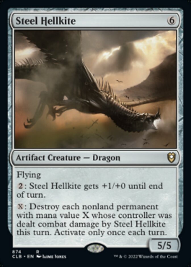 Steel Hellkite [Commander Legends: Battle for Baldur's Gate] - Destination Retro