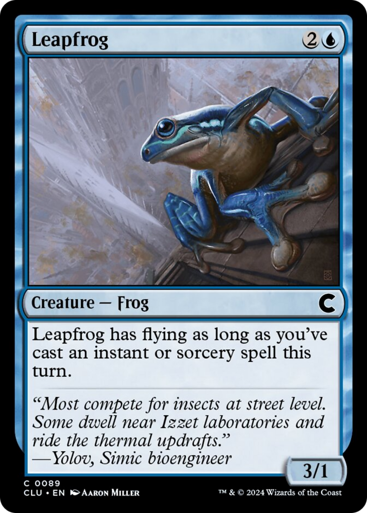 Leapfrog [Ravnica: Clue Edition] - Destination Retro
