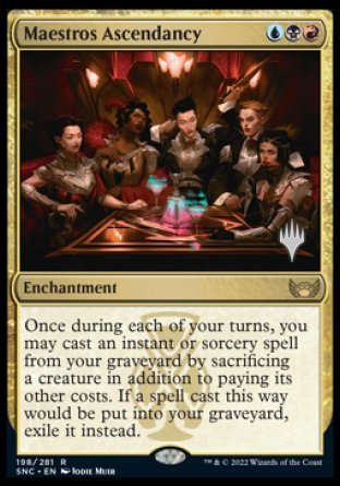 Maestros Ascendancy (Promo Pack) [Streets of New Capenna Promos] - Destination Retro