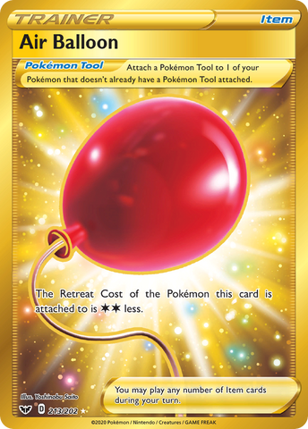 Air Balloon (213/202) [Sword & Shield: Base Set] - Destination Retro