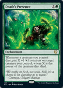 Death's Presence [Innistrad: Midnight Hunt Commander] - Destination Retro