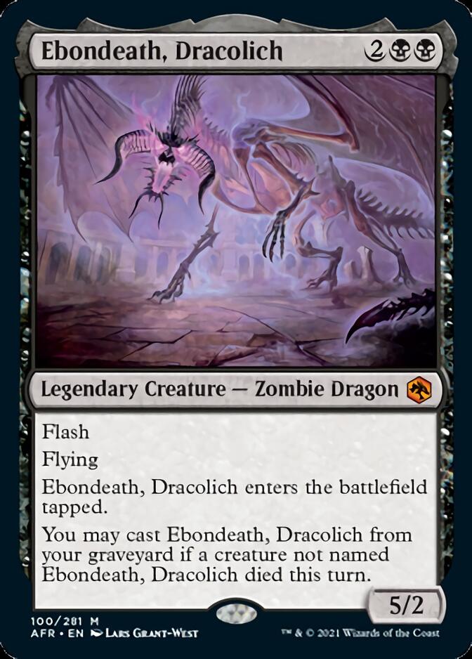 Ebondeath, Dracolich [Dungeons & Dragons: Adventures in the Forgotten Realms] - Destination Retro