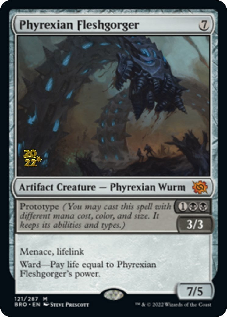 Phyrexian Fleshgorger [The Brothers' War: Prerelease Promos] - Destination Retro