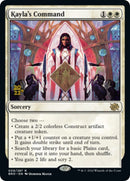 Kayla's Command [The Brothers' War: Prerelease Promos] - Destination Retro