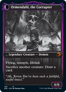 Jerren, Corrupted Bishop // Ormendahl, the Corrupted [Innistrad: Double Feature] - Destination Retro