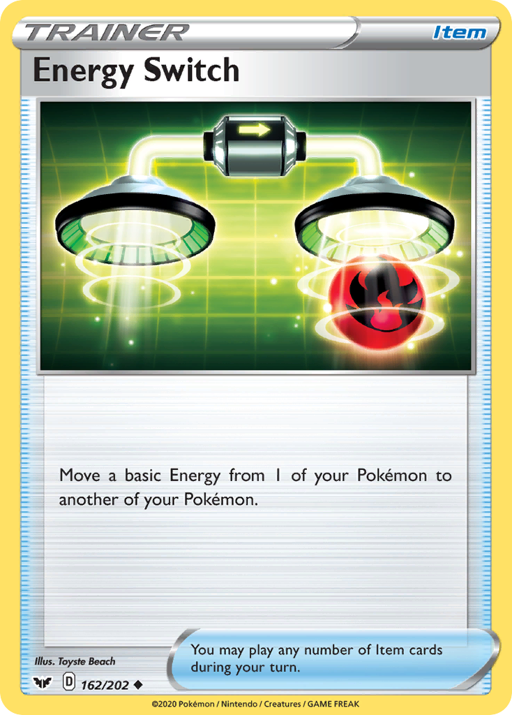 Energy Switch (162/202) [Sword & Shield: Base Set] - Destination Retro