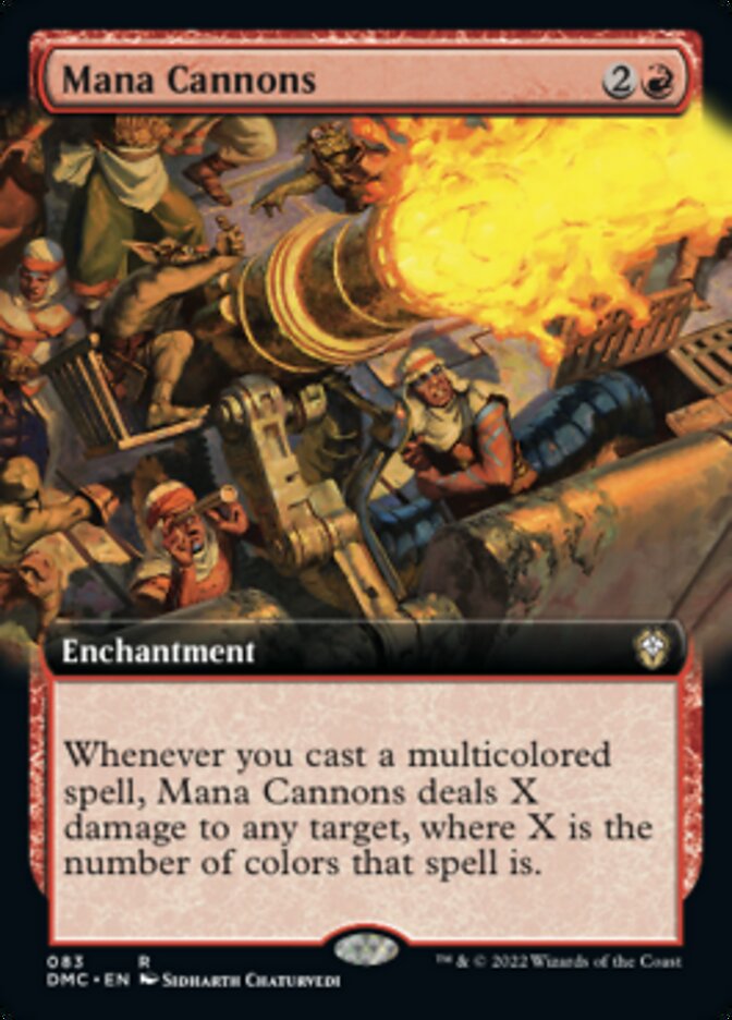 Mana Cannons (Extended Art) [Dominaria United Commander] - Destination Retro