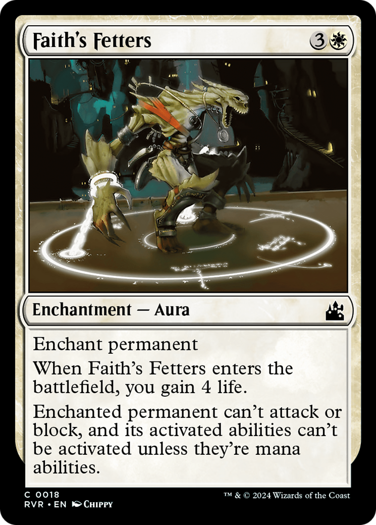 Faith's Fetters [Ravnica Remastered] - Destination Retro
