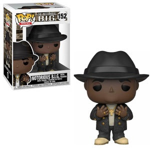 Notorious B.I.G. with Fedora - Destination Retro