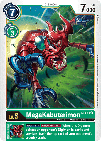 MegaKabuterimon [ST4-11] [Starter Deck: Giga Green] - Destination Retro