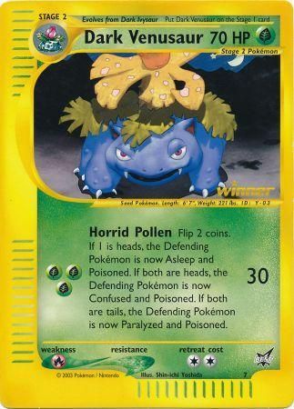 Dark Venusaur (7) (Jumbo Card) [Best of Promos] - Destination Retro
