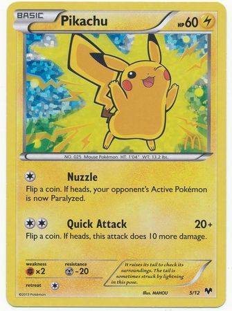 Pikachu (5/12) [Mcdonald's Promos: 2014 Collection] - Destination Retro