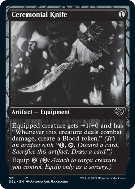 Ceremonial Knife [Innistrad: Double Feature] - Destination Retro
