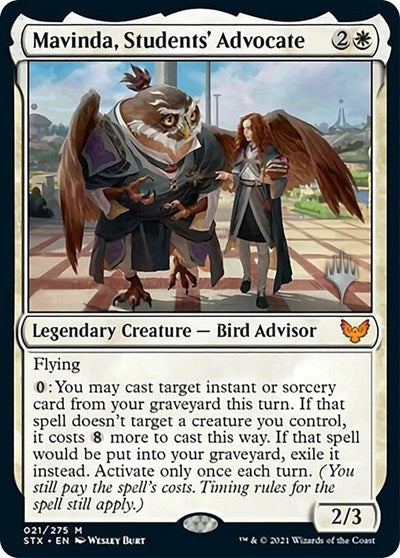 Mavinda, Students' Advocate (Promo Pack) [Strixhaven: School of Mages Promos] - Destination Retro