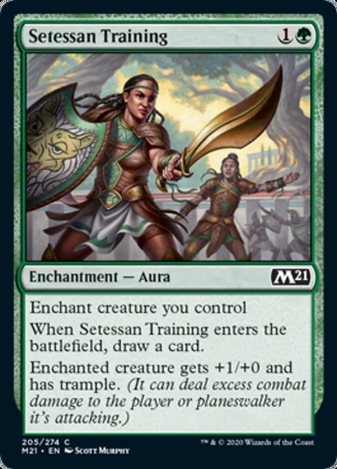 Setessan Training [Core Set 2021] - Destination Retro