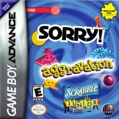 Aggravation / Sorry /  Scrabble Jr - GameBoy Advance - Destination Retro
