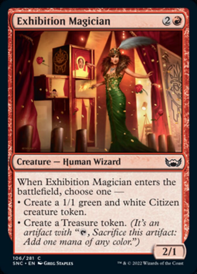 Exhibition Magician [Streets of New Capenna] - Destination Retro