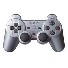 Silver Dual Shock Controller - Playstation 2 - Destination Retro