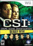 CSI: Crime Scene Investigation: Deadly Intent - Wii - Destination Retro