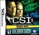 CSI: Crime Scene Investigation: Deadly Intent Hidden Cases - Nintendo DS - Destination Retro