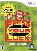 Press Your Luck: 2010 Edition - Wii - Destination Retro