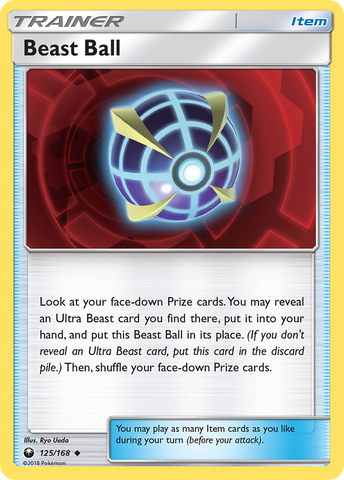 Beast Ball (125/168) [Sun & Moon: Celestial Storm] - Destination Retro