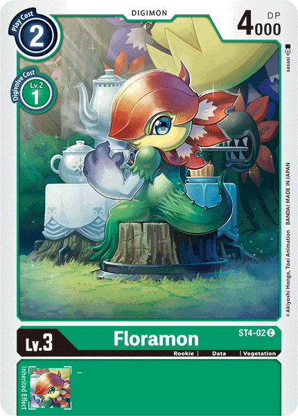 Floramon [ST4-02] [Starter Deck: Giga Green] - Destination Retro