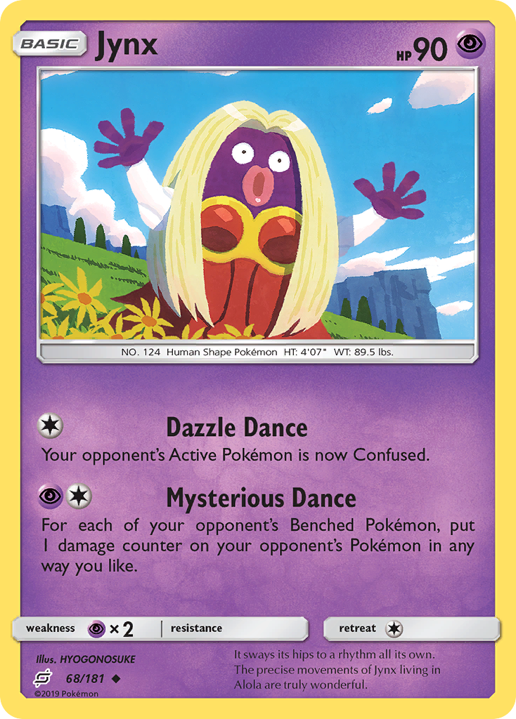 Jynx (68/181) [Sun & Moon: Team Up] - Destination Retro