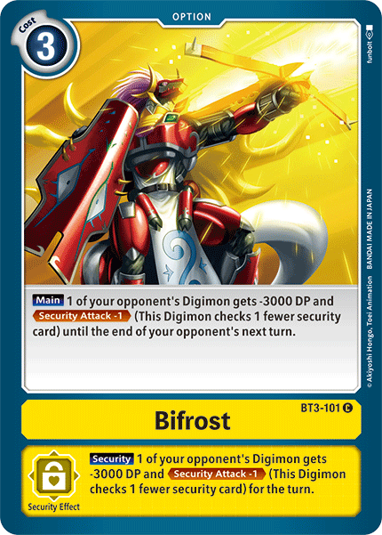 Bifrost [BT3-101] [Release Special Booster Ver.1.5] - Destination Retro