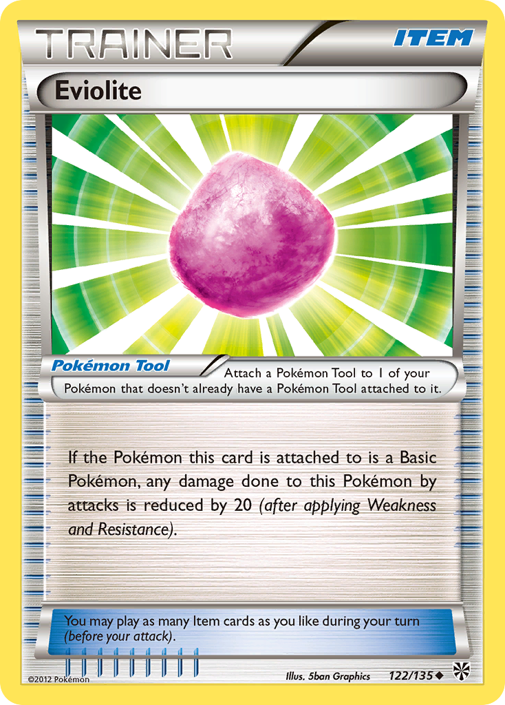 Eviolite (122/135) [Black & White: Plasma Storm] - Destination Retro