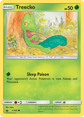 Treecko (7/168) [Sun & Moon: Celestial Storm] - Destination Retro