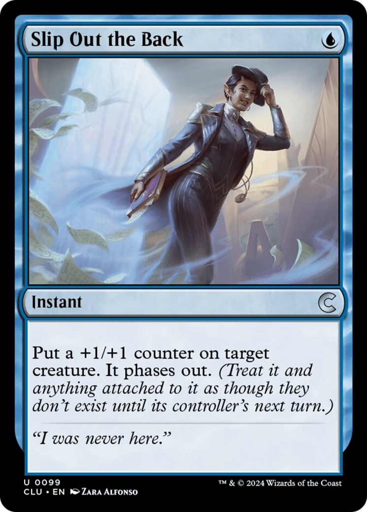 Slip Out the Back [Ravnica: Clue Edition] - Destination Retro