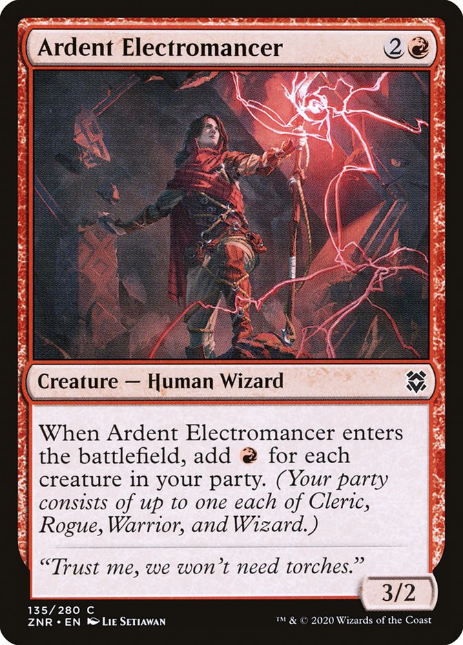 Ardent Electromancer [Zendikar Rising] - Destination Retro