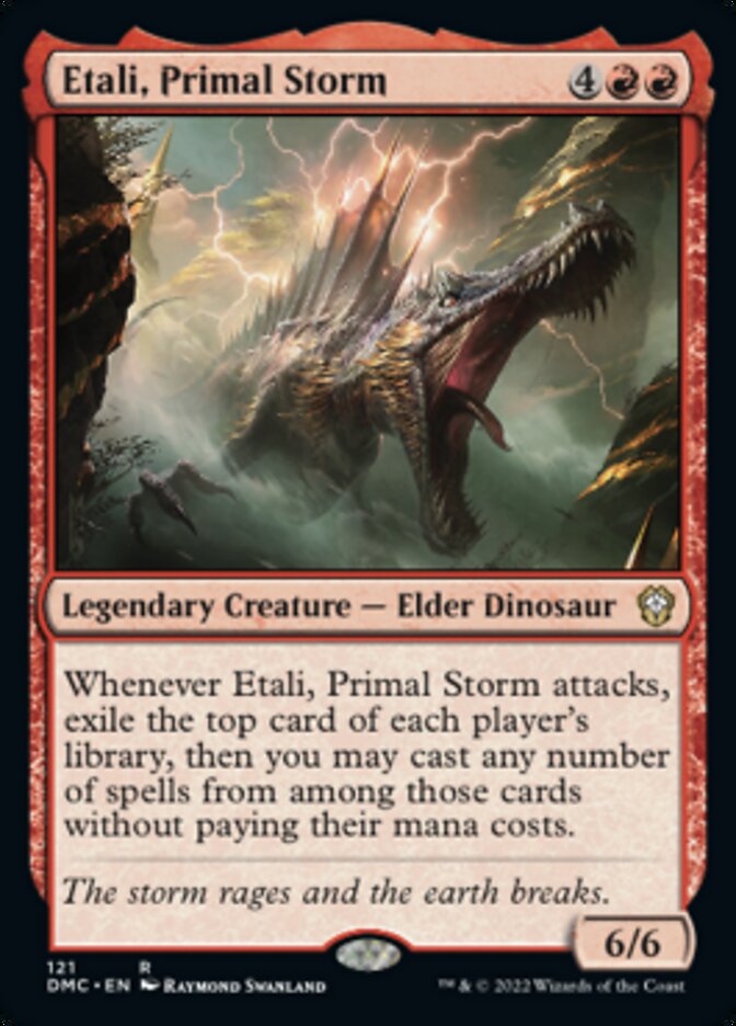 Etali, Primal Storm [Dominaria United Commander] - Destination Retro