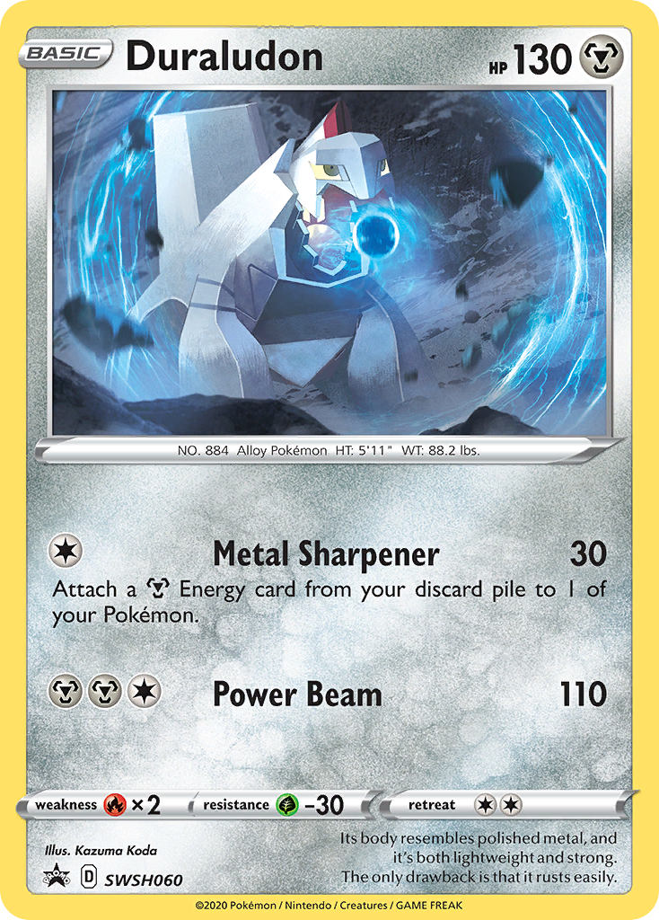 Duraludon (SWSH060) [Sword & Shield: Black Star Promos] - Destination Retro