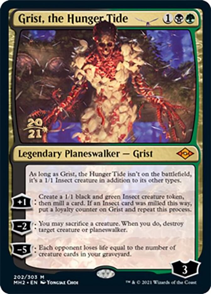 Grist, the Hunger Tide [Modern Horizons 2 Prerelease Promos] - Destination Retro