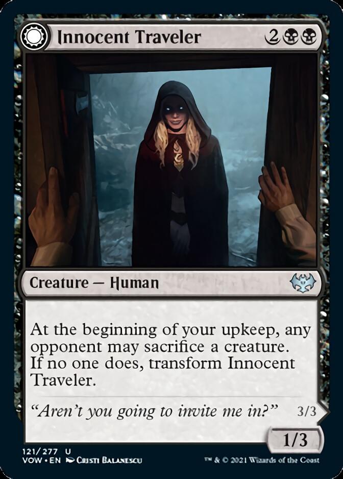 Innocent Traveler // Malicious Invader [Innistrad: Crimson Vow] - Destination Retro