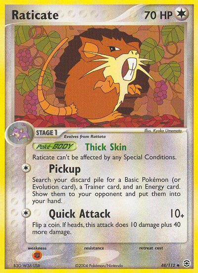 Raticate (48/112) [EX: FireRed & LeafGreen] - Destination Retro