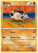 Mankey (53/95) [HeartGold & SoulSilver: Unleashed] - Destination Retro