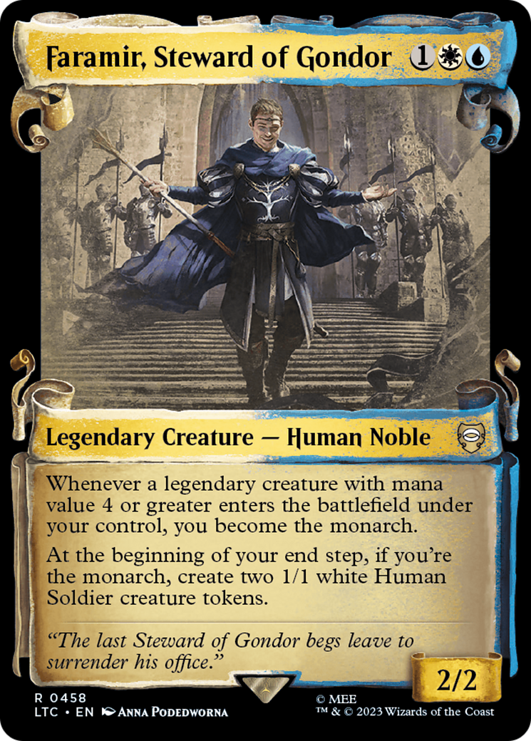 Faramir, Steward of Gondor [The Lord of the Rings: Tales of Middle-Earth Commander Showcase Scrolls] - Destination Retro