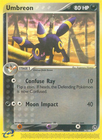 Umbreon (24/100) [EX: Sandstorm] - Destination Retro