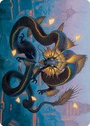 Ao, the Dawn Sky 1 Art Card [Kamigawa: Neon Dynasty Art Series] - Destination Retro