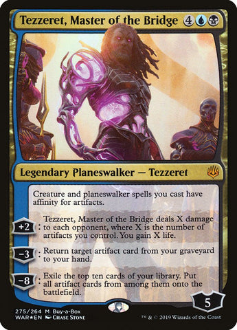 Tezzeret, Master of the Bridge (Buy-A-Box) [War of the Spark] - Destination Retro