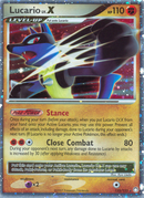 Lucario LV.X (122/123) [Diamond & Pearl: Mysterious Treasures] - Destination Retro