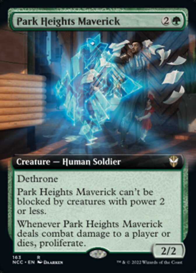 Park Heights Maverick (Extended Art) [Streets of New Capenna Commander] - Destination Retro
