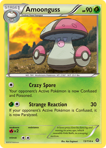 Amoonguss (13/114) [XY: Steam Siege] - Destination Retro